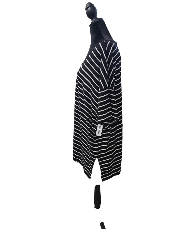 Old Navy Tops - Old Navy Black and White Striped Tunic Top